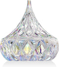 Godinger Hershey Candy Dish, Chocolate Dish, Crystal Decor (Iridescent) Living Room & Dining Room Decor