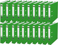 Leitz 180° Lever Arch File Plastic 50 mm - ring binders (Green, Plastic, A4)