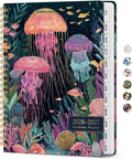Taja Planner 2026-2027, Jul 2026-Jun 2027 Monthly & Weekly Calendar Planner | 8.5" x 11", Hardcover Academic Calendar, Teacher Student Agenda Book with Tabs, School Office Supplies, Jellyfish