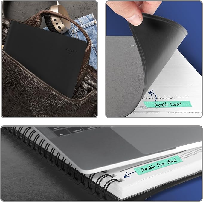 AT-A-GLANCE 2027 Appointment Book Planner, Daily, 6.5" x 8.75", The Action Planner, Black (70EP030527)