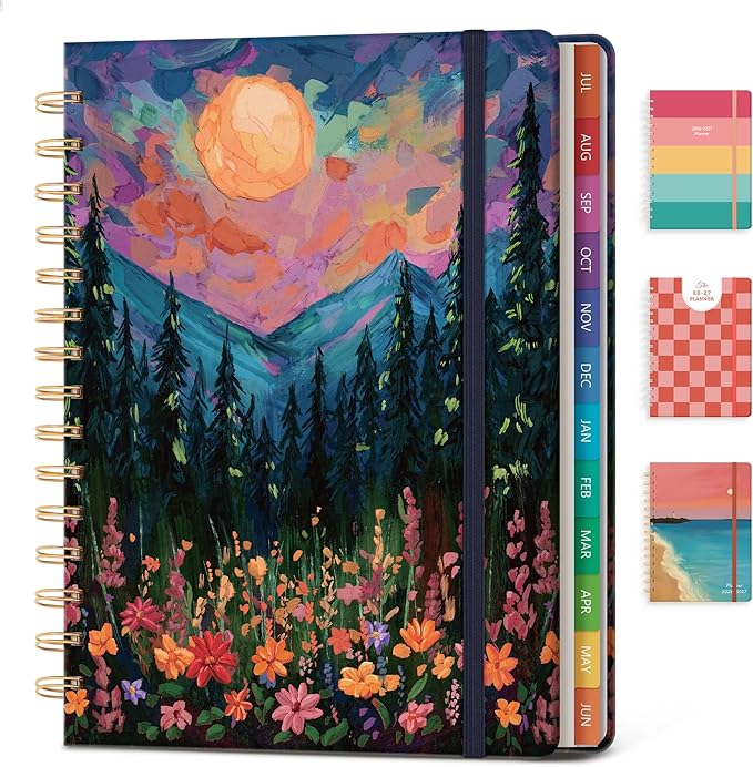 Planner 2026-2027 Weekly & Monthly Academic Planner, 6" x 8.3"