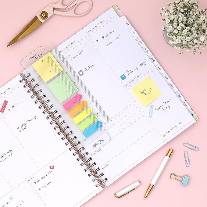 Blue Sky 2026-2027 Weekly & Monthly Academic Planner, 8.5"x11", Londonberry