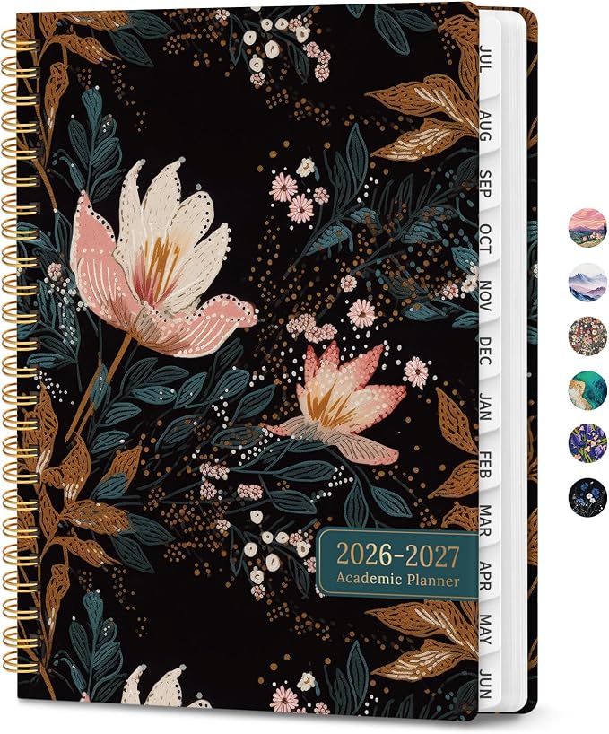 ZOTIA Planner 2026-2027 Weekly & Monthly Calendar Planner Jul 2026-Jun 2027
