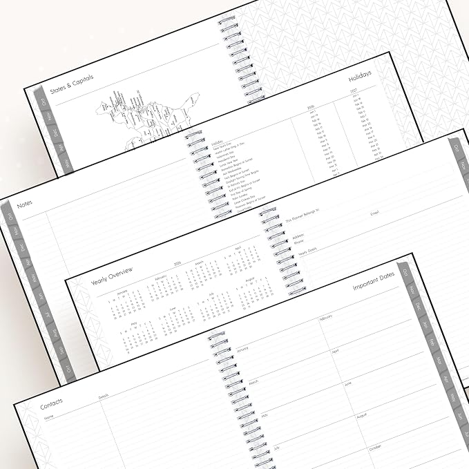 Blue Sky 2026 15-Month Monthly Planner Calendar, 8"x10", Enterprise