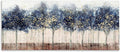 Modern Trees Floral Landscape, 10 x 24 Inch Canvas Wall Art | Stupell Industries · By Nina Blue · Ready to hang · Nature inspired for living room or office · Made in USA