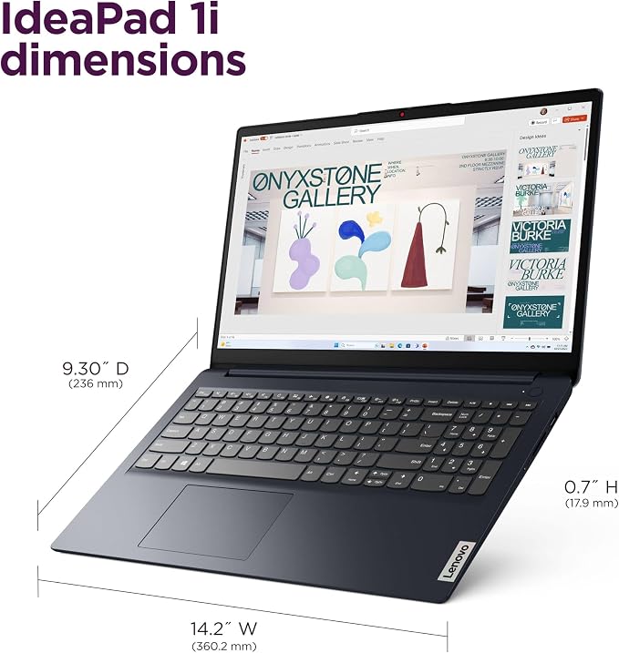 Lenovo IdeaPad 15.6" FHD Touchscreen Laptop, Intel 10-Core 13th Intel i5