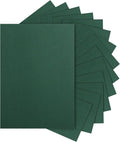 Silunkia 28 Sheets Dark Green Cardstock 8.5 x 11 Craft Paper 92lb | Heavyweight Christmas Green Card Stock for DIY Cards Making, Invitations, Thank You Cards, Birthday, Menus