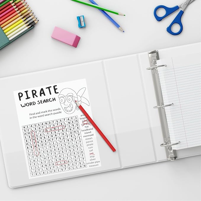 Staples 1" 3-Ring View Binder, White, 4/Pack