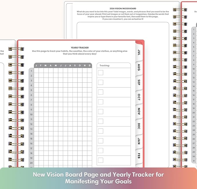 Blue Sky Gen Z 2026-2027 Weekly & Monthly Academic Planner, 5"x8", Gladys