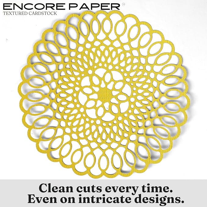 Lemon Twist —12x12 Textured Cardstock | 80lb Textured Yellow Scrapbook Paper | Premium Cardstock for Cricut Cutting | 25 Sheets