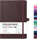 Dotted Journal/Notebook - Dot Grid Hard Cover Notebook, 5.3'' x 8.26''