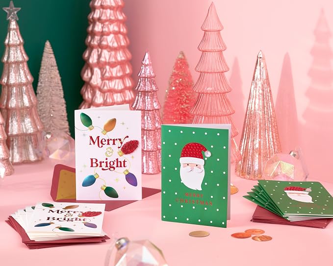 Papyrus Christmas Cards Boxed with Envelopes, Celebrate The Season (8-Count)