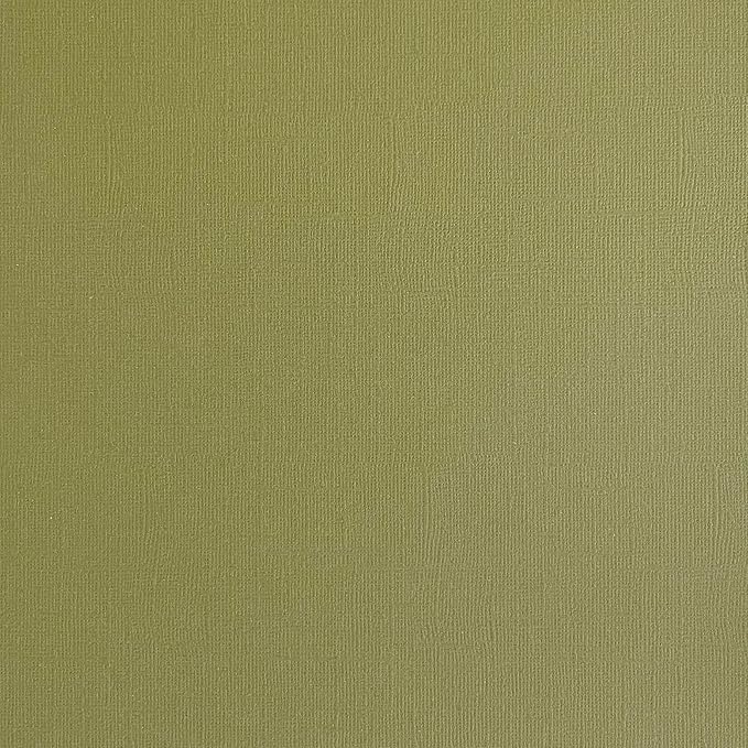 Thyme—12x12 Textured Cardstock | 80lb Textured Green Scrapbook Paper | Premium Cardstock for Cricut Cutting | 25 Sheets