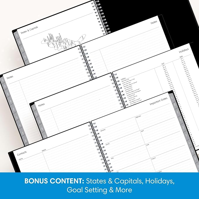Blue Sky 2027 15-Month Monthly Planner Calendar, 8"x10", Enterprise