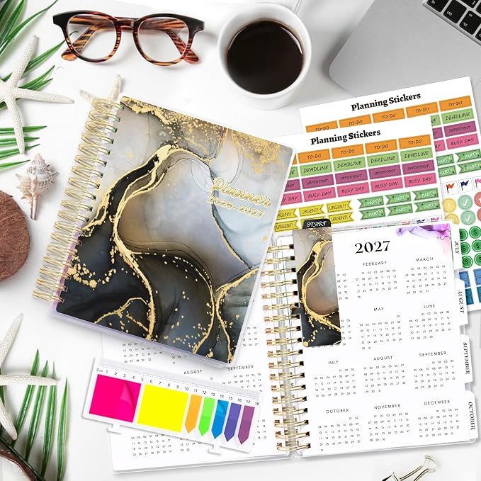 Planner 2026-2027, 18 Months Academic Daily Weekly Monthly Calendar Planner