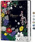Taja Planner 2026-2027, Jul 2026-Jun 2027 Monthly & Weekly Calendar Planner | 6.3" x 8.5", Hardcover Academic Calendar, Teacher Student Agenda Book with Tabs, School Office Supplies, Night Garland