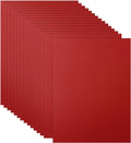 Guakicae 32 Sheets Christmas Red Cardstock 8.5 x 11 Anniversary Card 80lb | Heavyweight Dark Red Card Stock for DIY Cards Making, Wedding Invitations, Thank You Cards, Birthday