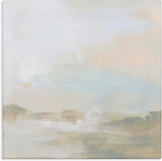 Stupell Industries Modern Neutral Landscape, 17 x 17 Inch Canvas Wall Art | Stupell Industries · By June Erica Vess · Ready to hang · Clean modern decor for living room or office · Made in USA