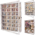FramePro Shadow Box Frame Display Case 16x20 with Removable Shelves, Deep Memory Box Trinket Knick Knack Shelf Cabinet for Collector, Keepsake Coins Military Medals Wedding Flowers White