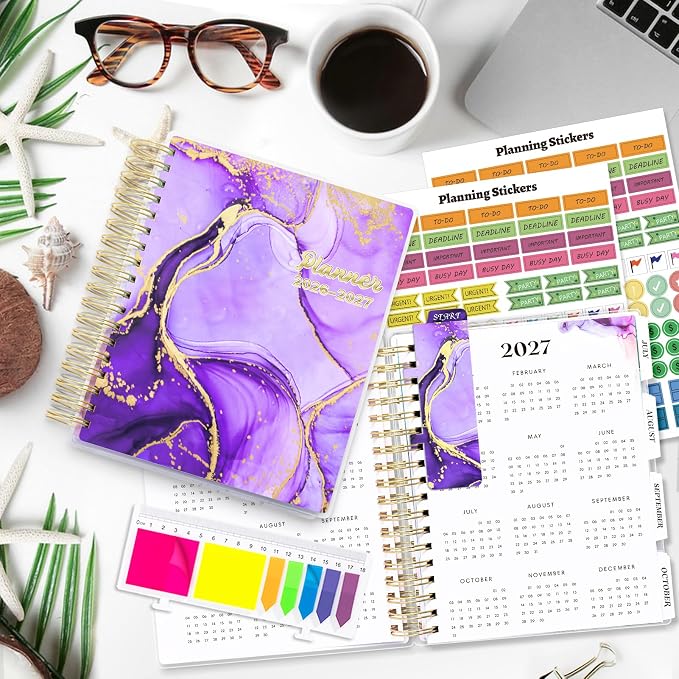 Planner 2026-2027, 18 Months Academic Daily Weekly Monthly Calendar Planner