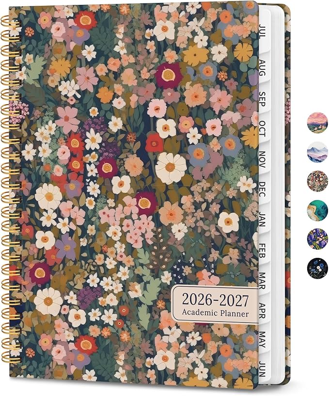 ZOTIA Planner 2026-2027 Weekly & Monthly Calendar Planner Jul 2026-Jun 2027