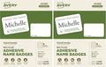 Avery EcoFriendly Recycled Name Tags, 2-1/3" x 3-3/8", White, Removable Adhesive, 400 Printable Name Badges (45395) (Pack of 2)