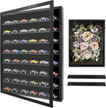 FramePro Shadow Box Frame Display Case 18x24 with Removable Shelves, Deep Memory Box Trinket Knick Knack Shelf Cabinet for Collector, Keepsake Coins Military Medals Wedding Flowers Black