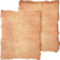 Harloon 50 Pcs Vintage Old Looking Cotton Paper Deckle Edge,8.5x11 Inch | 200 Gsm Thick Cardstock Blank, Antiqued Watercolor, For Invitations Bookmarks Drawing Writing Greeting Scroll Crafting