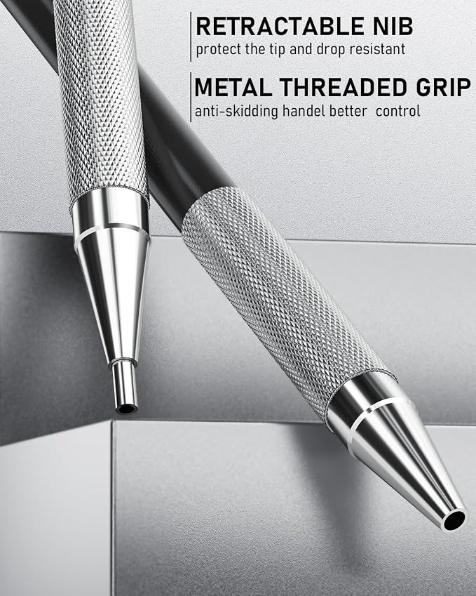 Nicpro 38PCS Art Mechanical Pencils Set in Leather Case