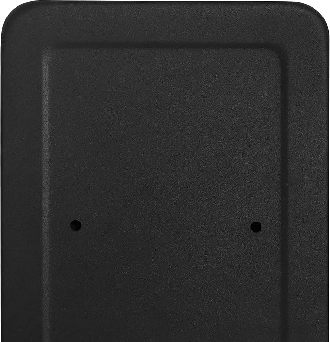 Amazon Basics Locking Steel Security Cabinet Key Lock Box with 48 Key Hooks, Key_Storage, 2.8"D x 7"W x 9.8"H, Black (Pack of 6)