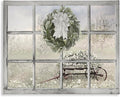 Stupell Industries Rustic Meadow Floral Wagon, 30 x 40 Inch Canvas Wall Art | Stupell Industries · By Lori Deiter · Ready to hang · Farmhouse charm for living room · bedroom · or office · Made in USA