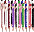 STREADVE Personalized Custom Pens 20 Engraved Writing Pen with Name Logo, Customized Promotional Items Stylus Pen Gifts for Men Women Realtor Business Reunion Wedding