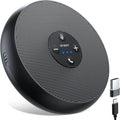 EMEET USB Speakerphone, M1A Zoom Certified AI Mics 360°Voice Pickup USB Type C-A Plug&Play Computer Speakers with Microphone, Fast Mute Noise Reduction Echo Cancellation for 5-8 People for Zoom Teams