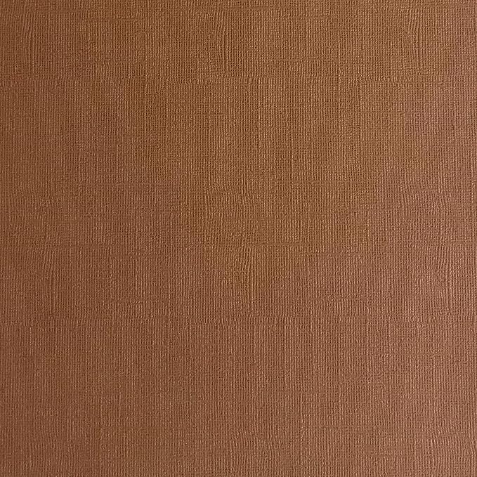 Mocha—12x12 Textured Cardstock | 80lb Textured Brown Scrapbook Paper | Premium Cardstock for Cricut Cutting | 25 Sheets
