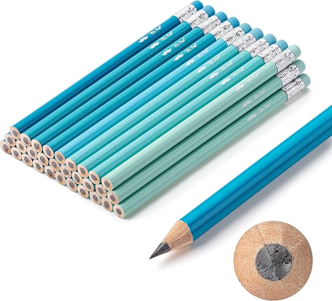 Mr. Pen- Jumbo Pencils, 30 Pack, Colorful Barrels