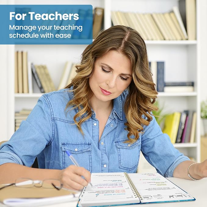 ZOTIA Academic Planner 2026-2027, Monthly & Weekly Jul 2026-Jun 2027 | Ocean Turtles, 6.3" x 8.5" Calendar Planner for Women, Hardcover Pretty Organizer for Women, School Office Home Supplies