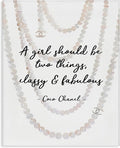 'Classy & Fabulous Fashion Quote'| Canvas Art | Stupell Industries | 16 x 20 Inches, Easy to Hang and Sturdy, Made in USA, by Amanda Greenwood