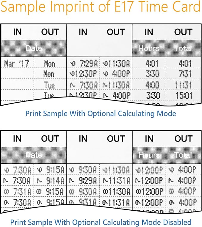 Lathem 700E Calculating Electronic Time Clock, Gray, 6.9" x 5.2" x 9.6"