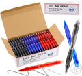 USUAL 90 Pack Retractable Erasable Gel Pens Clicker, Fine Point(0.5mm),Black&Blue&Red Ink for Planners,Make Mistakes Disappear, Premium Comfort Grip, Smooth Writing Pen Office Back-to-School Supplies