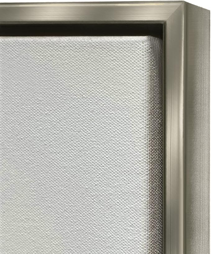 Modern Eucalyptus Leaf Stems, 16 x 20 Inch Canvas in Floater Frame | Stupell Industries · By Albert Koetsier · Ready to hang · Great for living room or office · Made in USA