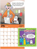 TF Publishing 2026 Maxine Mini Calendar with Monthly Grids for Appointments and Scheduling - Vertical Small Wall Calendar 2026 with Premium Matte Paper for Home and Office Organization - 7x7in