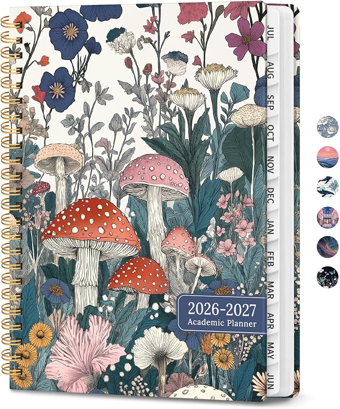 ZOTIA Planner 2026-2027 Weekly & Monthly Calendar Planner Jul 2026-Jun 2027