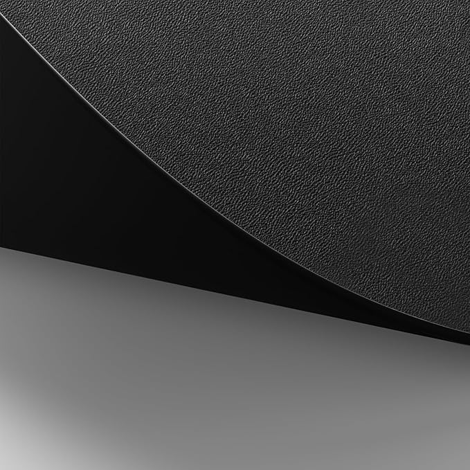 Jotsome Leather Desk Pad Mat, Non-Slip Desk Blotter Pad - Desk Protector for Office, Home, Laptop, and Desktop, Gift for The Holidays (Black, 34" x 17")