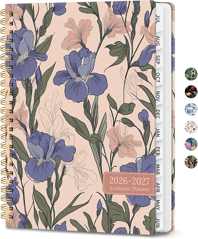 ZOTIA Planner 2026-2027, Jul 2026-Jun 2027 Weekly & Monthly Calendar