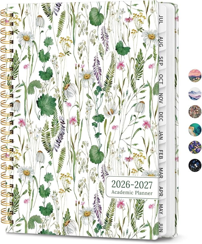 ZOTIA Planner 2026-2027 Weekly & Monthly Calendar Planner Jul 2026-Jun 2027