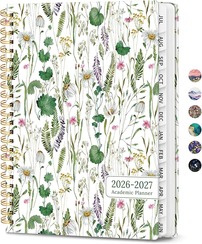 ZOTIA Planner 2026-2027 Weekly & Monthly Calendar Planner Jul 2026-Jun 2027