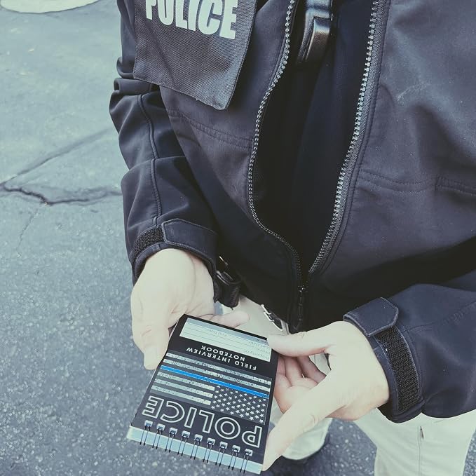 Field Equipt Police Incident Report Pocket Notepads, 5" x 3.5", 6 Pack