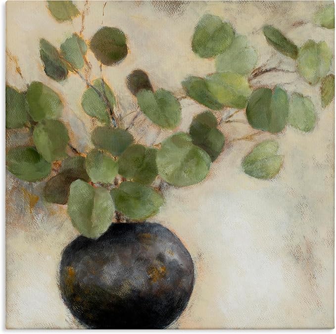 Stupell Industries Green Potted Eucalyptus, 36 x 36 Inch Canvas Wall Art | Stupell Industries · By Lanie Loreth · Ready to hang · High quality inks · Made in USA