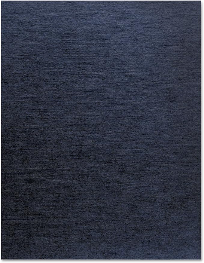 Fellowes Linen Presentation Covers, Letter, Navy, 200 Pack (52098)