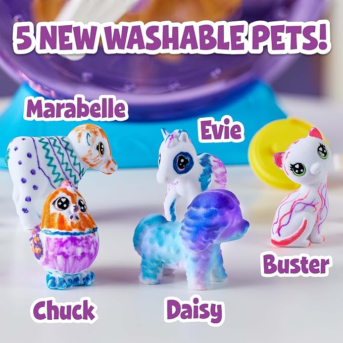 Crayola Scribble Scrubbie Pets Carnival Playset, Pet Grooming Toy, Animal Toys for Girls & Boys, Gift for Kids, Ages 3+